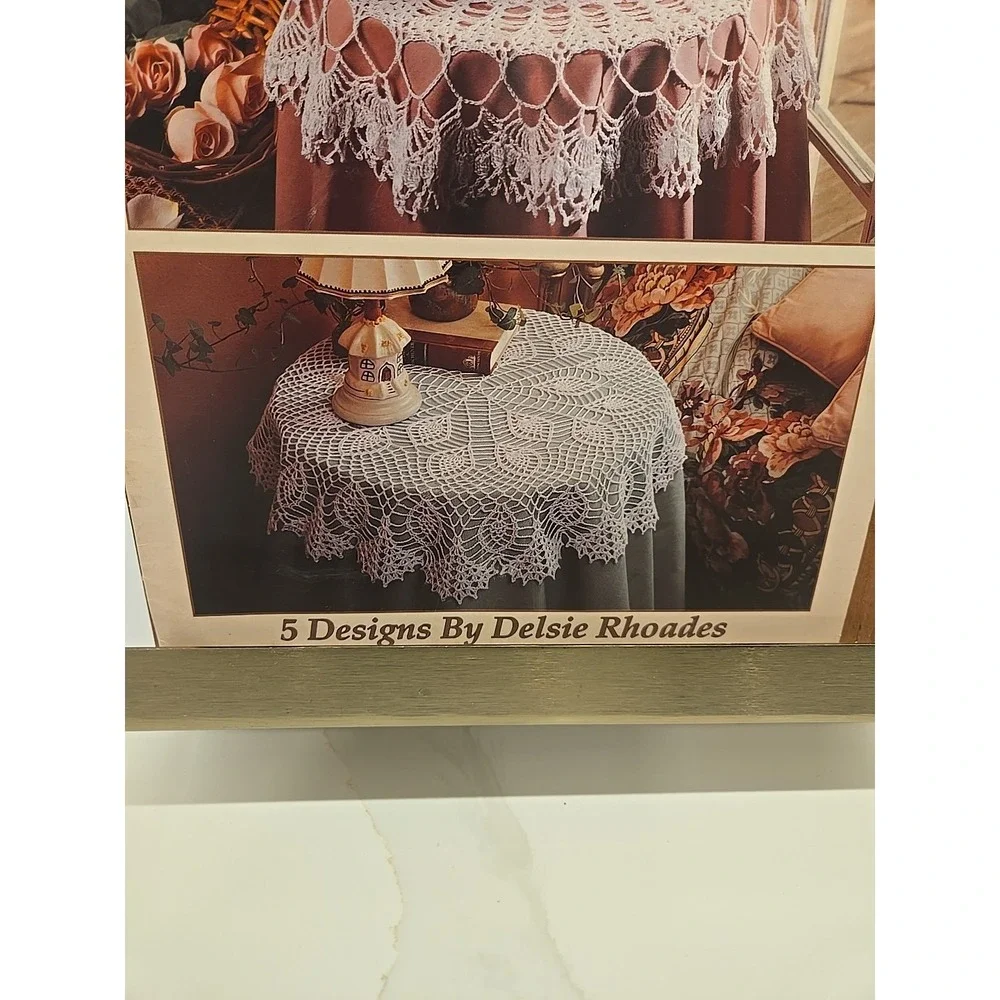 Heirloom Crochet Pattern Book‎ Leisure Arts Table Toppers